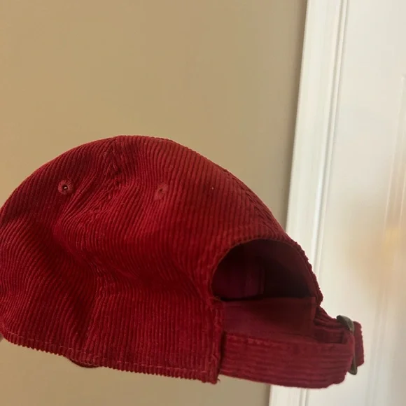 Red Corduroy and Black & White Hats - Picture 9 of 9